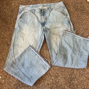 Men’s 38x30 light wash jeans